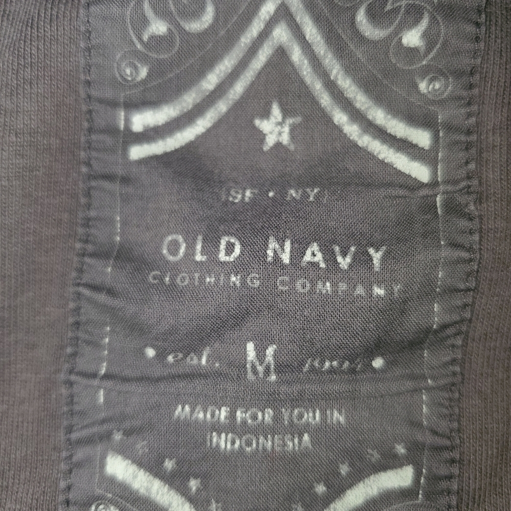Old Navy Green Pattern long sleeve - Picture 5 of 6